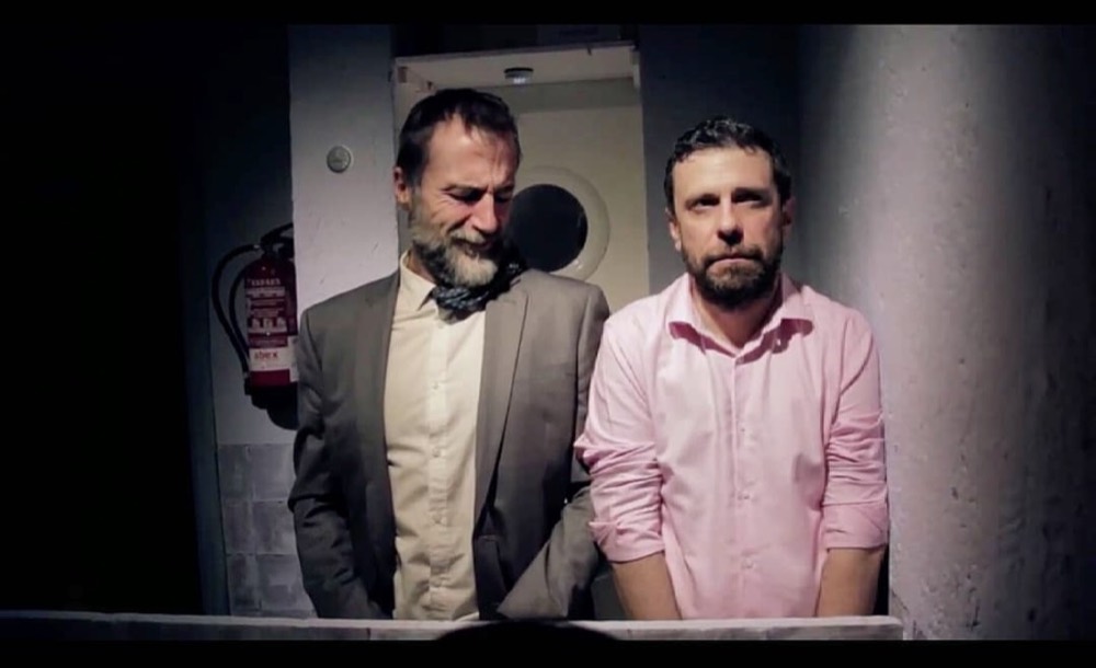 Dos actores en escena