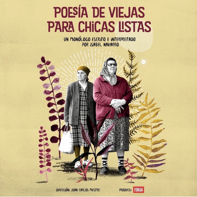 Cartel de Poesía de viejas para chicas listas